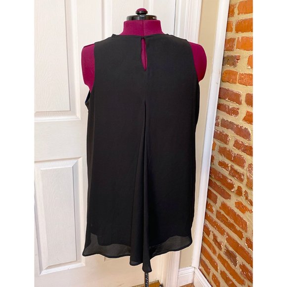 NWT Alfani Blossom Print Sleeveless High Low Top - Picture 5 of 6